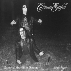 CRIMSON EVENFALL - Nocturnal Storms Of Infinity - Winterheart LP (BLACK)